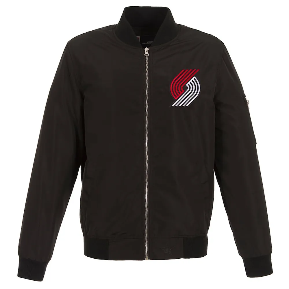Portland Trail Blazers Nylon Lightweight Jacket Portland Trail Blazers Nylon Lightweight Jacket
