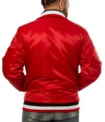 Portland Trailblazers Rip City Bomber Red Jacket
