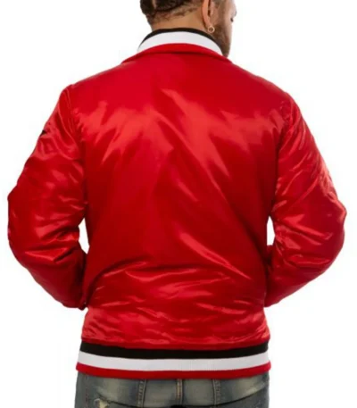 Portland Trailblazers Rip City Bomber Red Jacket