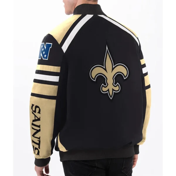 Power Forward Racing New Orleans Saints Jacket