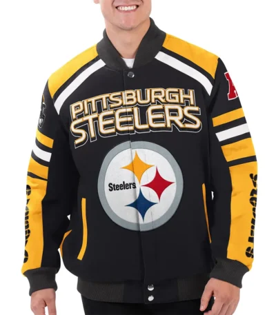 Power Forward Racing Pittsburgh Steelers Jacket