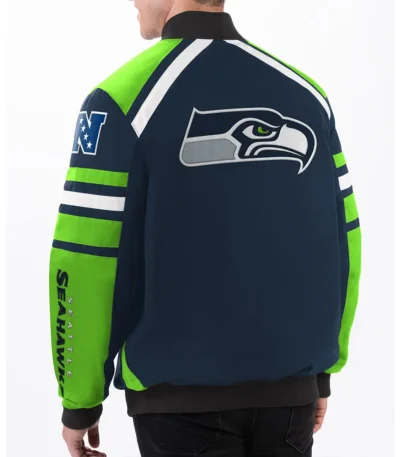Power Forward Racing Seattle Seahawks Jacket