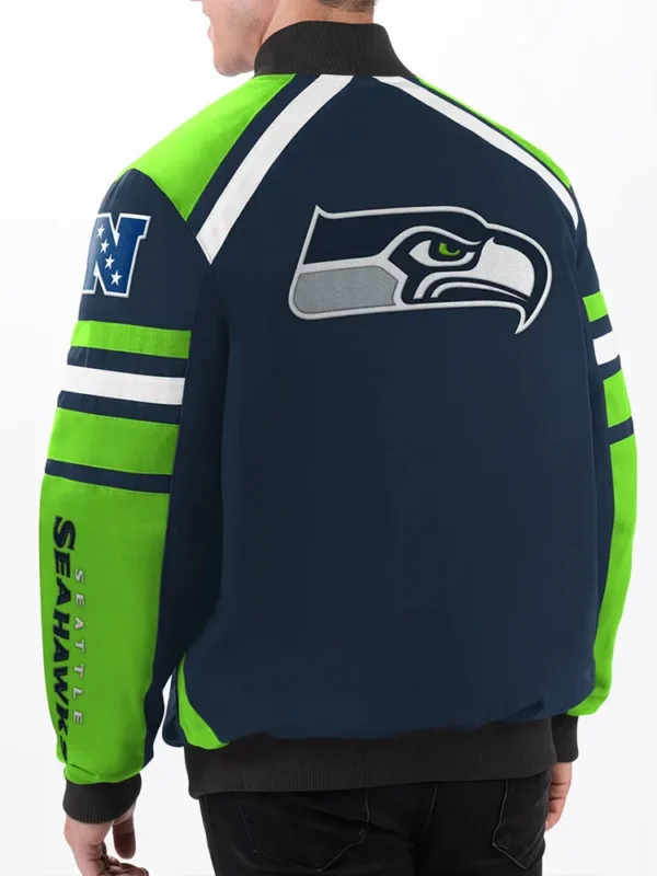 Power Forward Racing Seattle Seahawks Jacket