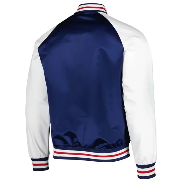 Prime Time NY Rangers Varsity Satin Jacket