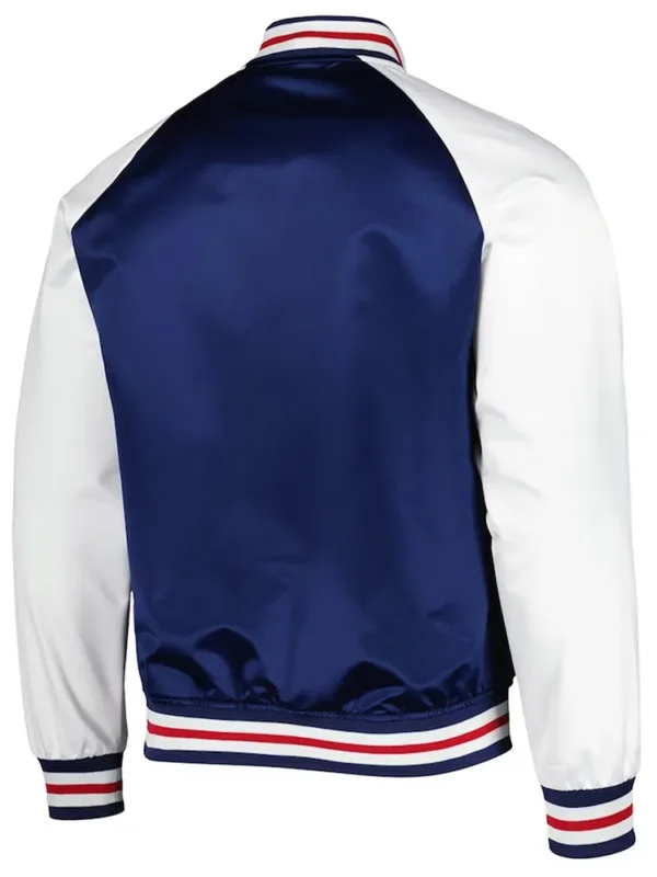 Prime Time NY Rangers Varsity Satin Jacket