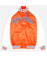 Prime Time Ny Knicks Orange And White Jacket