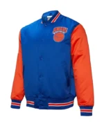 Prime Time Ny Knicks Royal And Orange Jacket