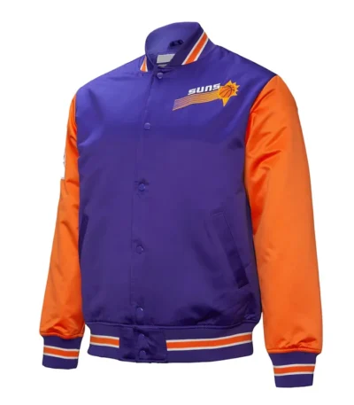 Primetime Phoenix Suns Purple and Orange Jacket