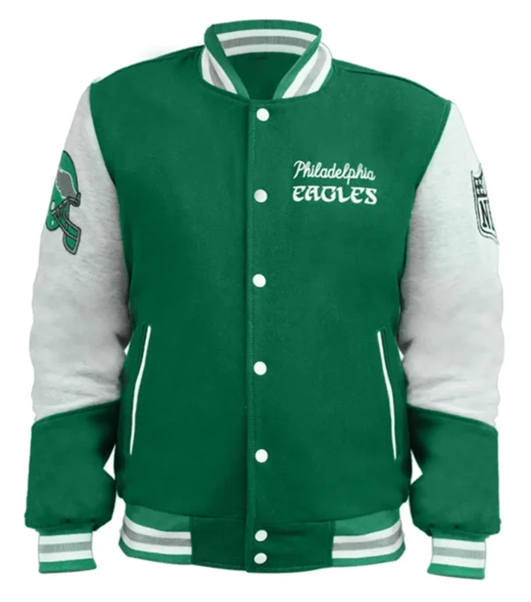 Princess Diana Philadelphia Eagles Wool Varsity Jacket