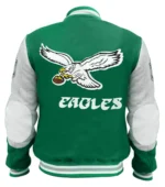 Princess Diana Philadelphia Eagles Wool Varsity Jacket