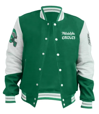Princess Diana Philadelphia Eagles Wool Varsity Jacket