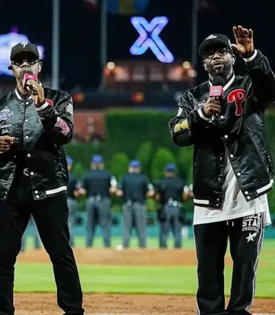 All-Star Game 2026 Boyz II Black Satin Jacket