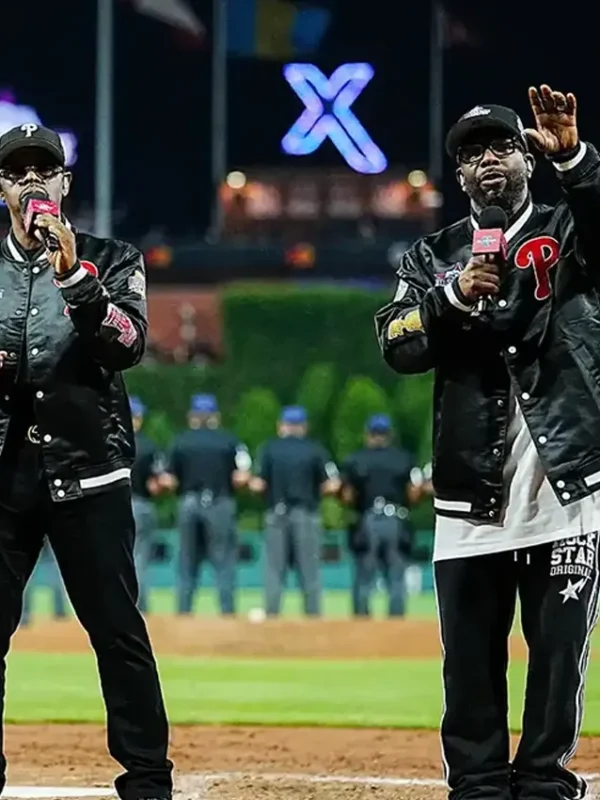All-Star Game 2026 Boyz II Black Satin Jacket
