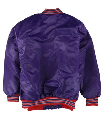 Purple NBA All Star 2000 Toronto Raptors Satin Jacket