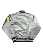 Milwaukee Brewers Grey Satin Jacket
