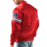 Red NY Giants Legacy Collection Satin Jacket