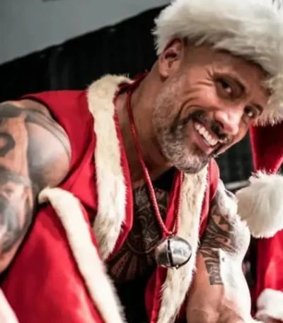 Red One Dwayne Johnson Christmas Vest