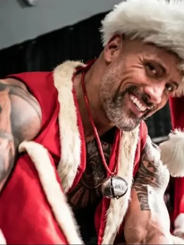Red One Dwayne Johnson Christmas Vest