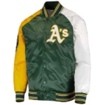 Reliever Oakland Athletics Varsity Satin Jacket