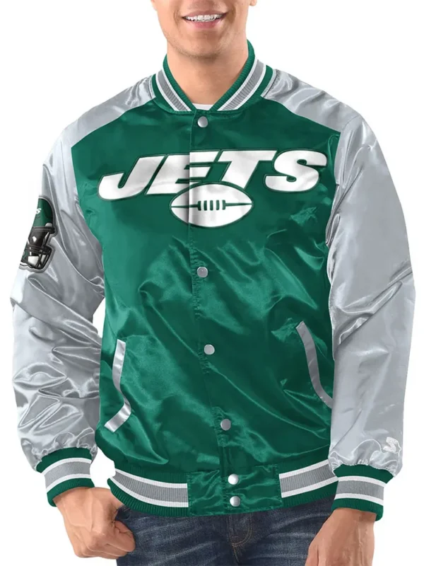 Renegade NY Jets Green and Gray Jacket