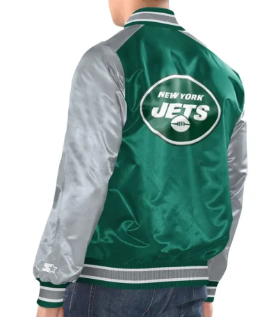 Renegade NY Jets Green and Gray Jacket
