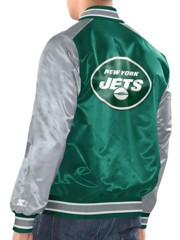 Renegade NY Jets Green and Gray Jacket