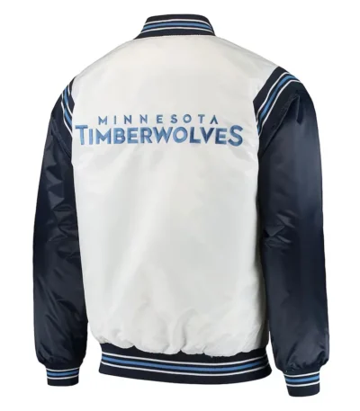 Renegade T-Wolves White And Navy Jacket