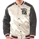 Renegade Texas Rangers White and Black Jacket