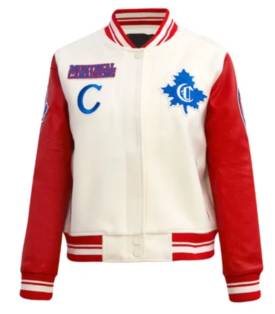 Retro Classic Rib Montreal Canadiens Varsity Jacket