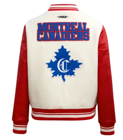 Retro Classic Rib Montreal Canadiens Varsity Jacket
