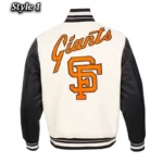 Retro Classic Rib San Francisco Giants Varsity Jacket