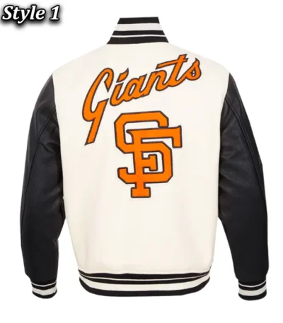 Retro Classic Rib San Francisco Giants Varsity Jacket