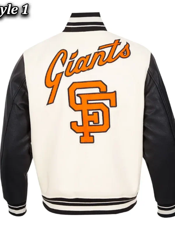 Retro Classic Rib San Francisco Giants Varsity Jacket