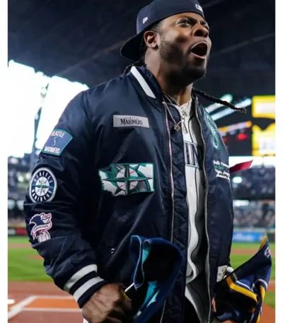 Richard Sherman Seattle Mariners Bomber Jacket