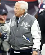 Robert Kraft Patriots Varsity Jacket
