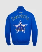 Seattle Mariners Logo Game Day Royal Jacket