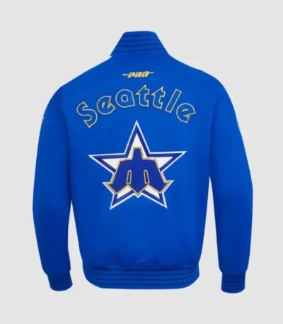 Seattle Mariners Logo Game Day Royal Jacket