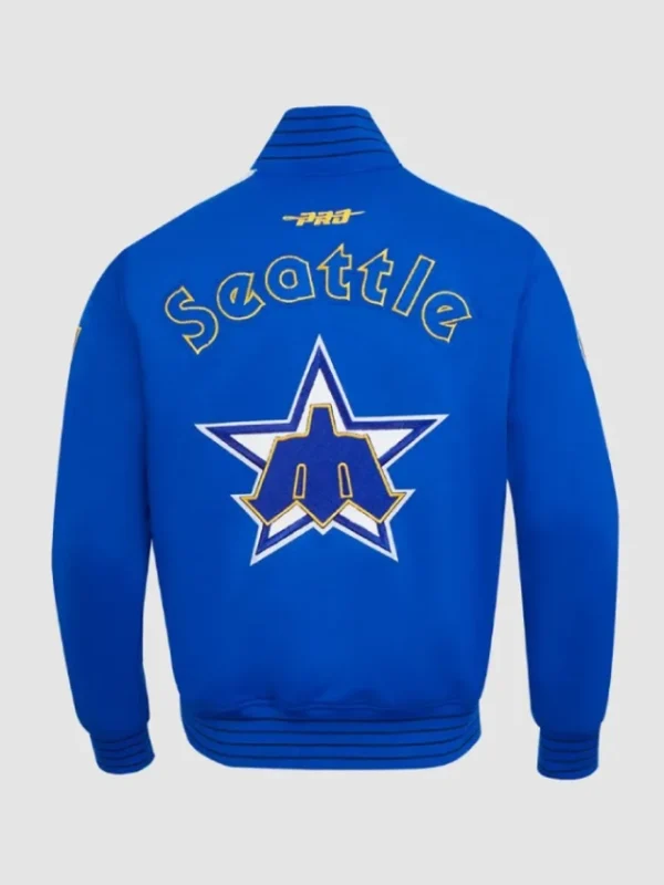 Seattle Mariners Logo Game Day Royal Jacket