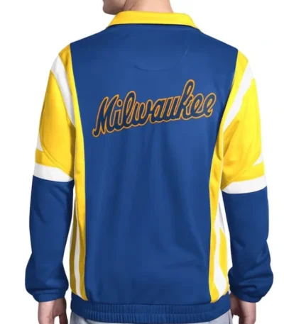 Contender Tricot Milwaukee Brewers Track Jacket