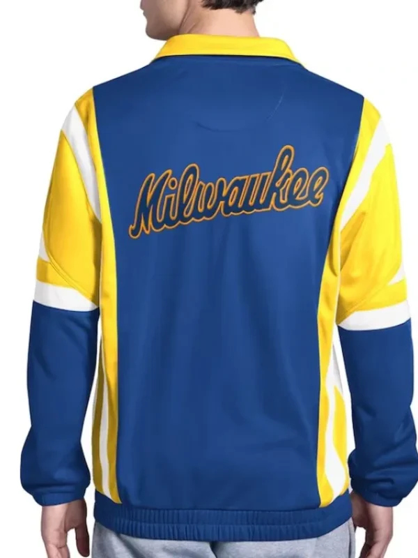 Contender Tricot Milwaukee Brewers Track Jacket