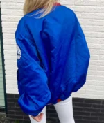 Royal Philadelphia 76ers Bomber Jacket