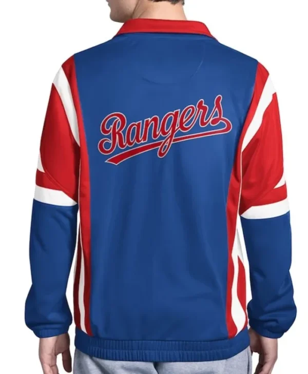 Texas Rangers Contender Tricot Track Jacket