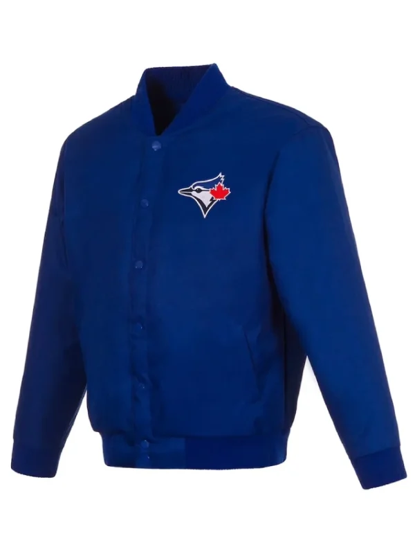 Royal Toronto Blue Jays Poly-Twill Jacket