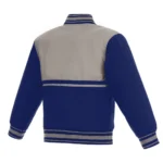 Royal and Gray NY Rangers Youth Poly-Twill Jacket