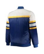 Milwaukee Brewers Special Script Blue and White Jacket