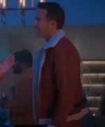 Ryan Reynolds Spirited Shearling Jacket