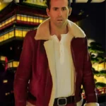 Ryan Reynolds Spirited Shearling Jacket