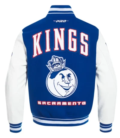 Sacramento Kings 2024-25 City Edition Chenille Blue Varsity Jacket