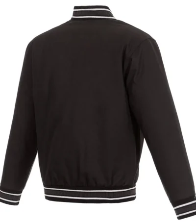 Sacramento Kings Black Poly Twill Jacket