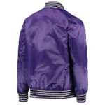 Sacramento Kings Diamond Classic Bomber Purple Jacket